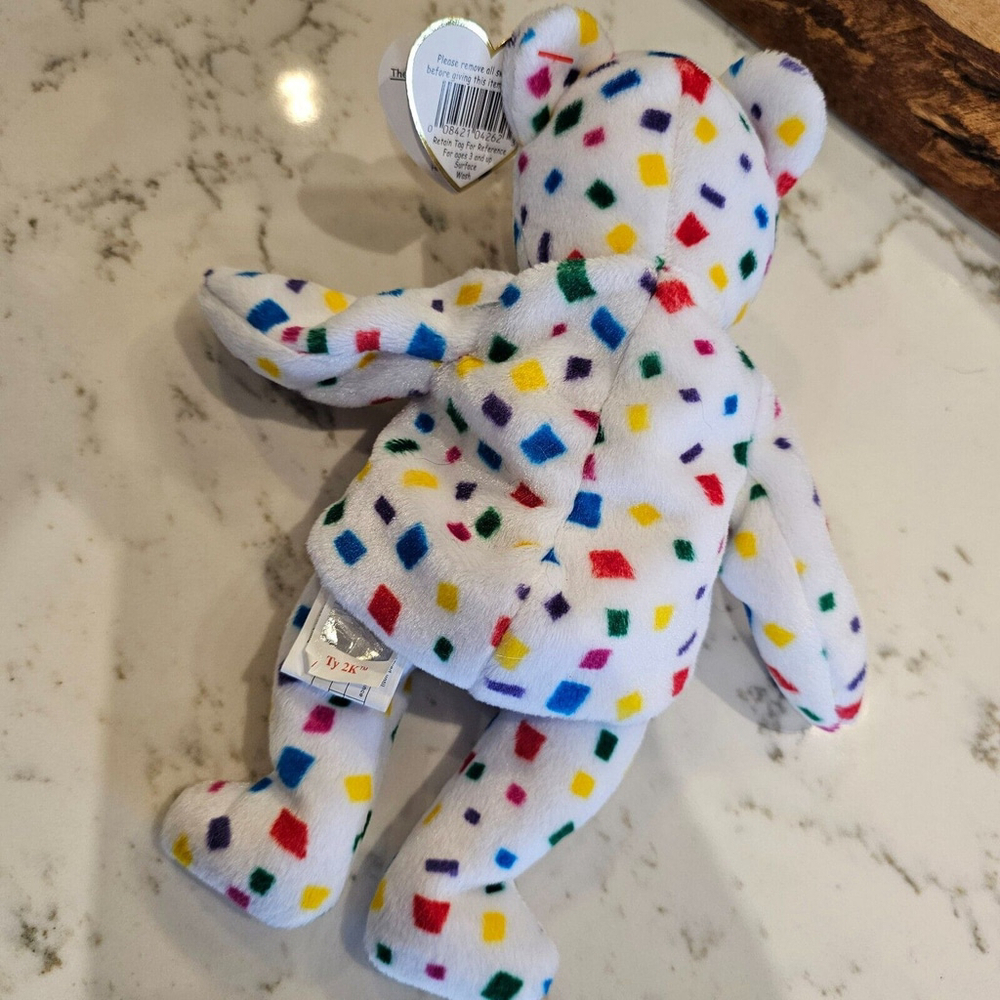 TY 2K The Bear TY beanie baby - Picture 7 of 10